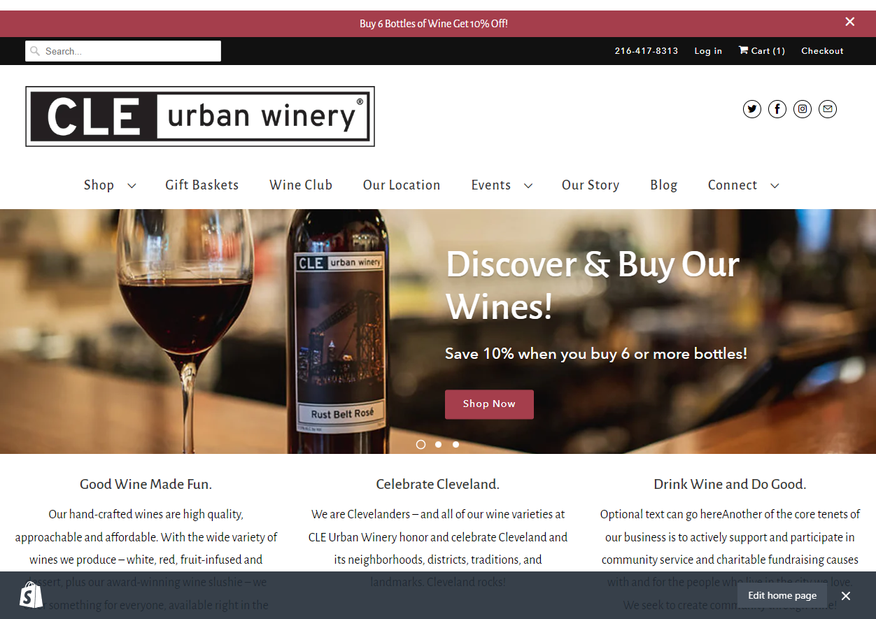 cleurbanwinery.com