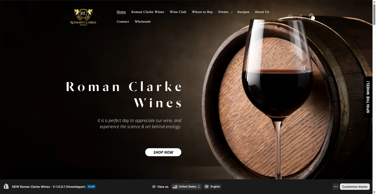 RomanClarkeWines.com