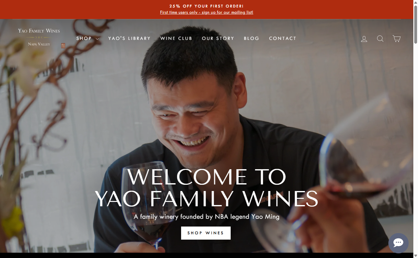 YaoMingWines.com