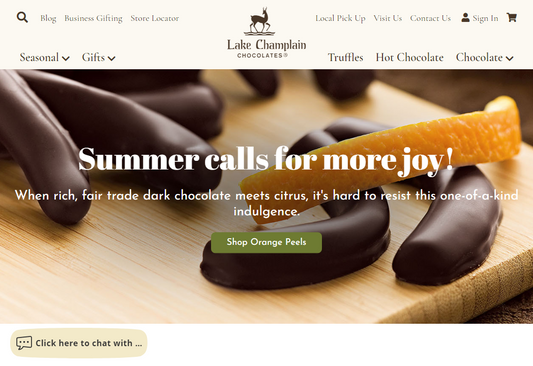 LakeChamplainChocolates.com