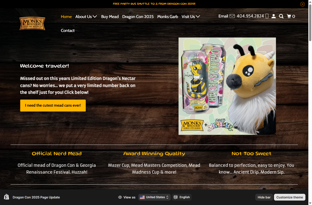 MonksMeadery.com