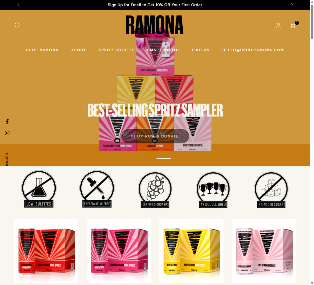 DrinkRamona.com